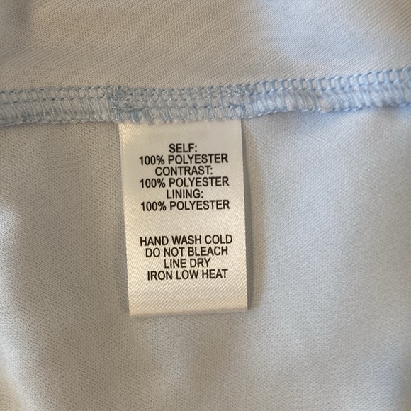 NWT Lulu’s Lover’s Game Light Blue Lace Skater Dress Small - Picture 9 of 12